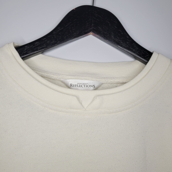 Northern reflections women's crew neck pullover sweatshirt - Picture 6 of 10